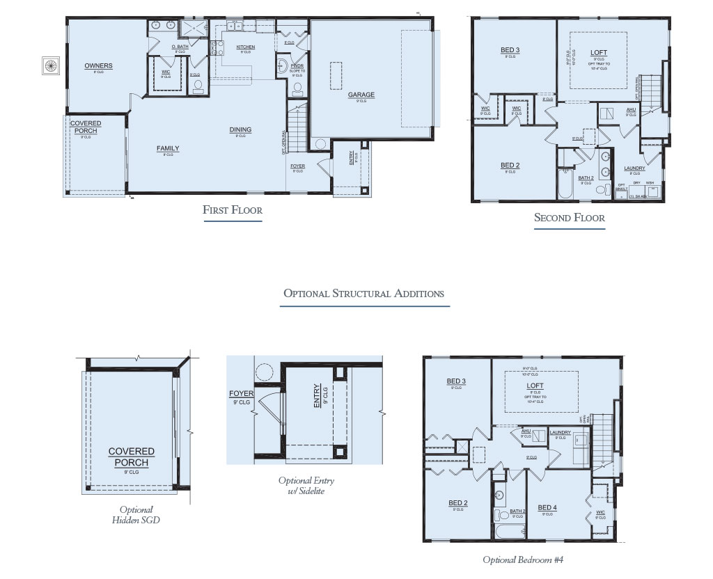 Stockton Floor Plan Dream Finders